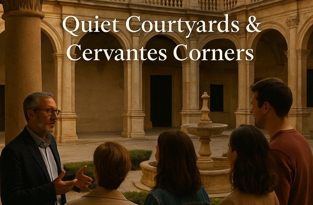 Hidden Alcalá: Quiet Courtyards & Cervantes Corners — Private Day Trip