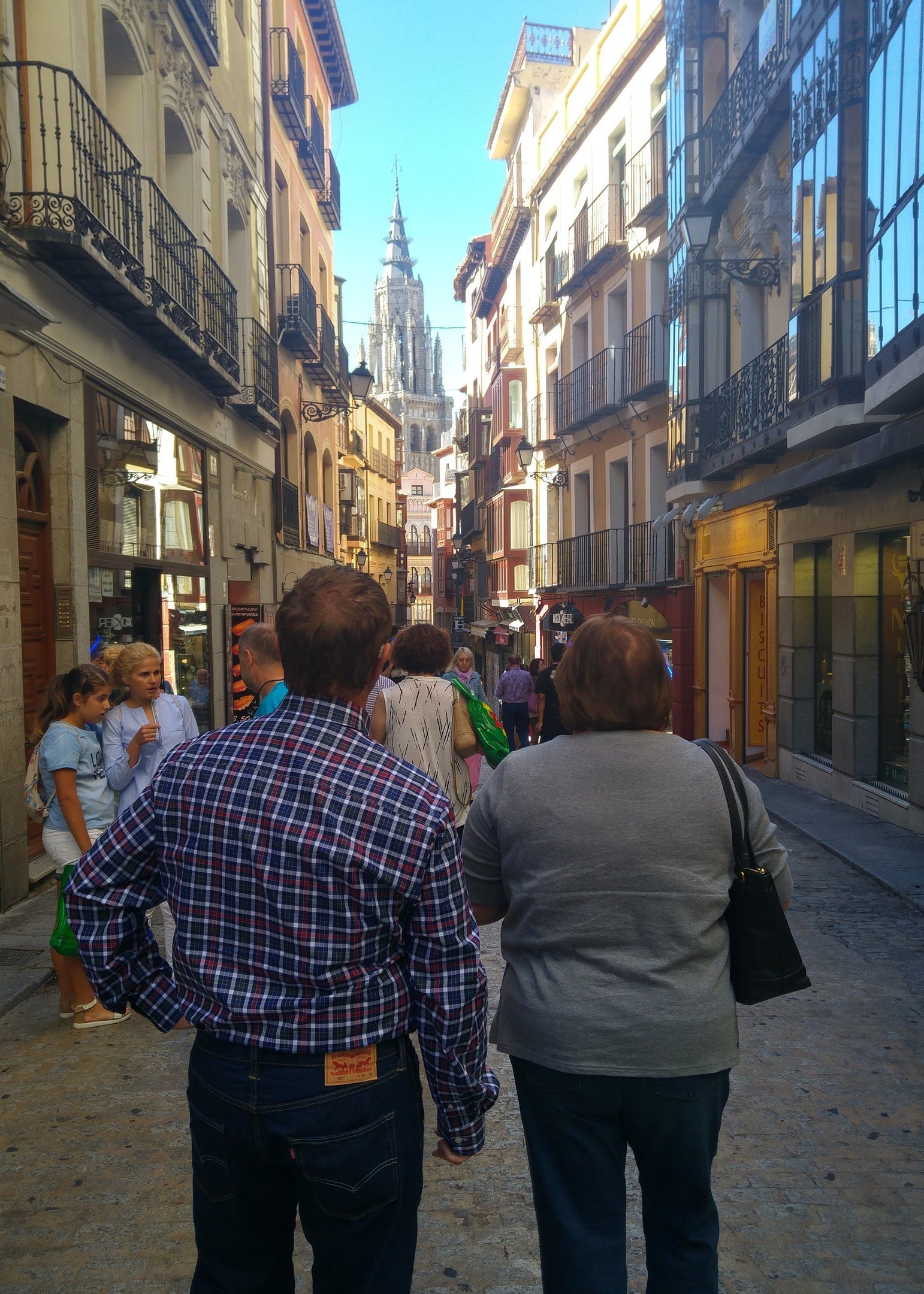 PRIVATE TOUR TOLEDO view of Cathedral